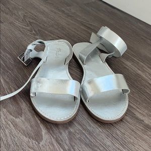 Silver Sandals